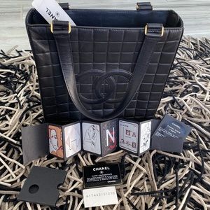 Black Chanel Small Tote Bag 94305 NSZ